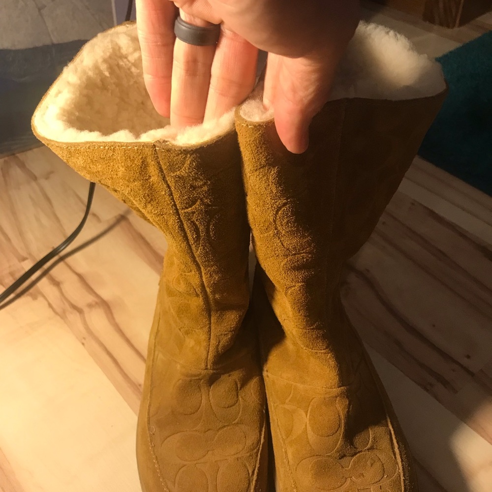 Coach Winter Boots - Picture 3 of 3